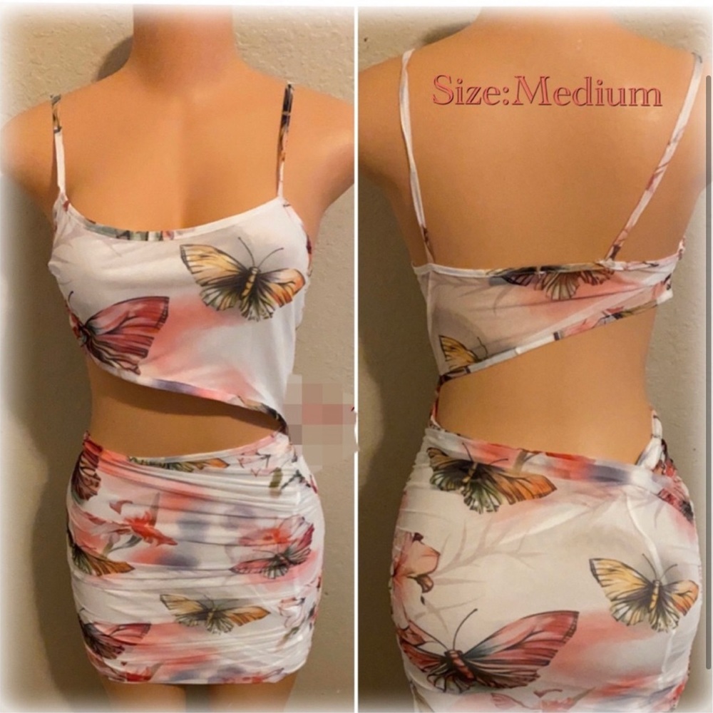 Sexy floral dress